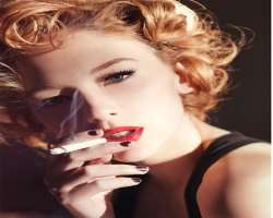 Haley Bennett smoking